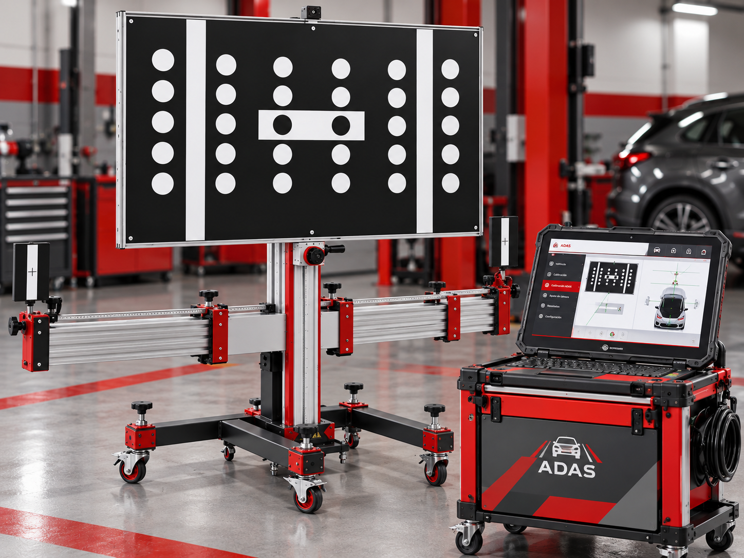Calibración ADAS realizada por ATL FLEET